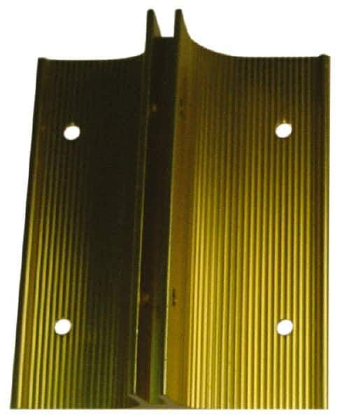 NMC - Aluminum Flag Style Wall Sign Holder - Gold, 10 Inch Width x 10 Inch Holder Height - Apex Tool & Supply