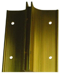 NMC - Aluminum Flag Style Wall Sign Holder - Gold, 10 Inch Width x 10 Inch Holder Height - Apex Tool & Supply