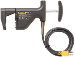Fluke - -20 to 300°F, Pipe Surface Clamp On Thermometer - 1-1/4 to 2-1/2 Pipe, 80PK-10 to Pipe Clamp Temp Probe - Apex Tool & Supply