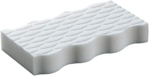 Mr. Clean - 2.4" Long x 4.6" Wide x 0.7" Thick Eraser - Medium-Duty, White - Apex Tool & Supply