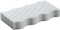 Mr. Clean - 2.4" Long x 4.6" Wide x 0.7" Thick Eraser - Medium-Duty, White - Apex Tool & Supply