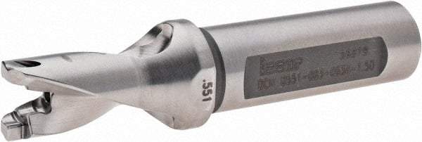 Iscar - 0.551" to 0.567" Diam, 1.5xD, 0.83" Max Depth, 5/8" Shank Diam, 3.51" OAL, Replaceable-Tip Drill - FCP, ICK, ICK-2M, ICM, ICN, ICP, iCP-2M Insert, 14 Seat Size, 73382764 Toolholder, Series SumoCham - Apex Tool & Supply
