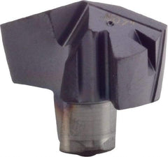 Iscar - Series ICP, 20.5mm Diam Grade IC908 140° Replaceable Drill Tip - Carbide, TiAlN Finish, 20 Seat Size - Apex Tool & Supply