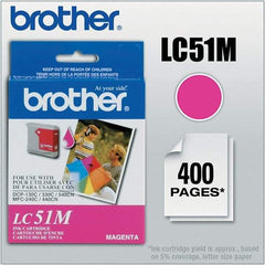 Brother - Magenta Ink Cartridge - Use with Brother DCP-130C, 330C, 350C, intelliFAX-1860C, 1960C, 2480C, 2580C, MFC-230C, 240C, 440CN, 465CN, 665CW, 685CW, 845CW, 885CW, 3360C - Apex Tool & Supply