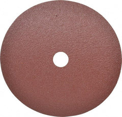 3M - 7" Diam 7/8" Hole 80 Grit Fiber Disc - Medium Grade, Ceramic, 8,600 Max RPM, Series 982C - Apex Tool & Supply