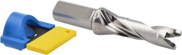 Iscar - 0.866" to 0.902" Diam, 3xD, 2.6" Max Depth, 1" Shank Diam, 6.17" OAL, Replaceable-Tip Drill - FCP, ICK, ICK-2M, ICM, ICN, ICP, iCP-2M Insert, 22 Seat Size, 73438798 Toolholder, Series SumoCham - Apex Tool & Supply