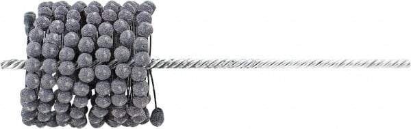 Brush Research Mfg. - 4-1/4" to 4-1/2" Bore Diam, 240 Grit, Aluminum Oxide Flexible Hone - Medium, 13-1/2" OAL - Apex Tool & Supply