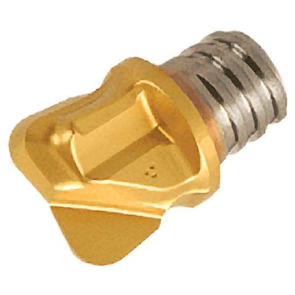 Iscar - MM HT-NWFR Grade IC908 Carbide Ball Nose Milling Tip Insert - TiAlN Finish, 2 Flutes, 12mm Cutting Diam, 5.3mm Depth of Cut, 11.1mm Extension, 0.118" Cnr Rad - Apex Tool & Supply