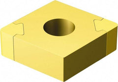 Sandvik Coromant - CNGA321 WH Grade 7015 CBN Turning Insert - TiN Finish, 80° Diamond, 3/8" Inscr Circle, 1/8" Thick, 1/64" Corner Radius - Apex Tool & Supply