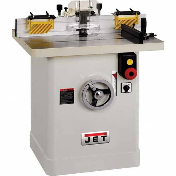 Jet - Wood Shapers Horsepower (HP): 5 Minimum Speed (RPM): 4,000.00 - Apex Tool & Supply