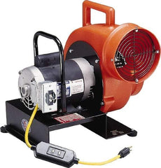 Allegro - 8" Inlet, Direct Drive, 4 hp, 1,850, 760 CFM, Blower - 10 Amp Rating, 115 Volts, 1,140 & 1,725 RPM - Apex Tool & Supply