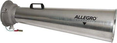 Allegro - 44-1/4 Inch Long, Galvanized Steel Venturi Style Pneumatic Blowers - 1 Inch NPT, 11-1/4 Inch Base Diameter, 12-1/2 Inch Face Diameter - Apex Tool & Supply