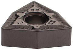 Iscar - WNMG432 GN Grade IC907 Carbide Turning Insert - 80° Trigon, 1/2" Inscr Circle, 3/16" Thick, 1/32" Corner Radius - Apex Tool & Supply