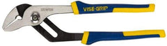 Irwin - 10" OAL, 2" Jaw Length, Groove Joint Pliers - Serrated Jaw, Straight Head, ProTouch Handles - Apex Tool & Supply