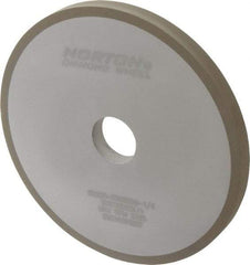 Norton - 7" Diam x 1-1/4" Hole x 1/2" Thick, 220 Grit Surface Grinding Wheel - Diamond, Type 1A1, Very Fine Grade, Resinoid Bond - Apex Tool & Supply