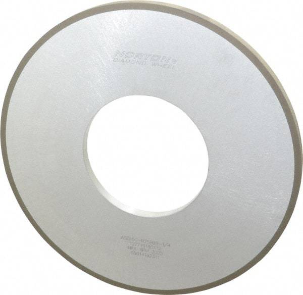 Norton - 12" Diam x 5" Hole x 1/2" Thick, 150 Grit Surface Grinding Wheel - Diamond, Type 1A1, Very Fine Grade, Resinoid Bond - Apex Tool & Supply