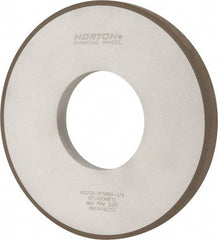 Norton - 12" Diam x 5" Hole x 1" Thick, 120 Grit Surface Grinding Wheel - Diamond, Type 1A1, Fine Grade, Resinoid Bond - Apex Tool & Supply