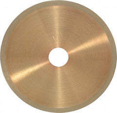 Norton - 3" Diam x 1/2" Hole, 150 Grit Surface Grinding Wheel - Diamond, Medium Grade - Apex Tool & Supply