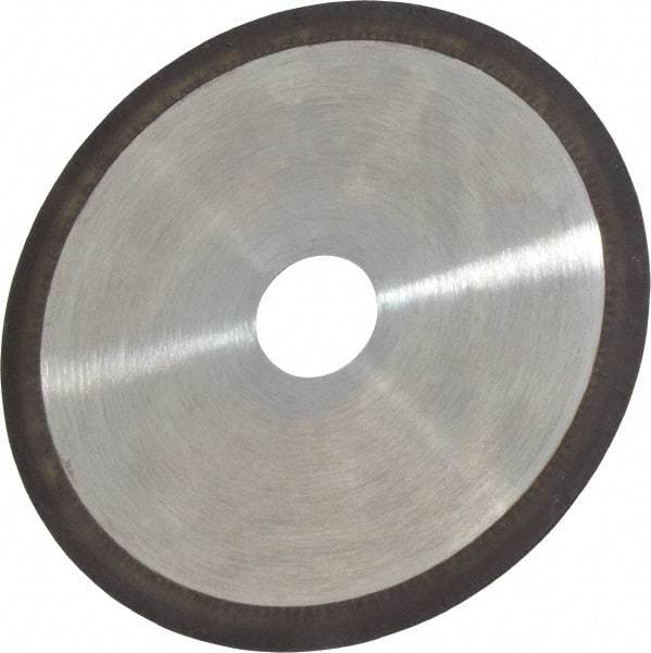 Norton - 4" Diam x 3/4" Hole x 1/32" Thick, 100 Grit Surface Grinding Wheel - Diamond, Type 1A1R, Coarse Grade - Apex Tool & Supply