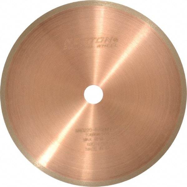 Norton - 5" Diam x 1/2" Hole, 220 Grit Surface Grinding Wheel - Diamond, Type 1A1R, Fine Grade - Apex Tool & Supply