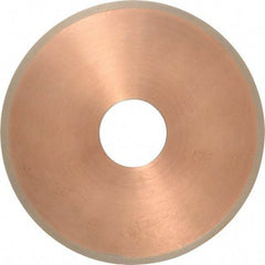 Norton - 5" Diam x 1-1/4" Hole, 320 Grit Surface Grinding Wheel - Diamond, Type 1A1R, Fine Grade - Apex Tool & Supply