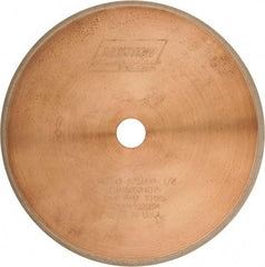 Norton - 6" Diam x 5/8" Hole, 100 Grit Surface Grinding Wheel - Diamond, Type 1A1R, Coarse Grade - Apex Tool & Supply