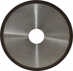 Norton - 6" Diam x 1-1/4" Hole, 100 Grit Surface Grinding Wheel - Type 1A1R, Coarse Grade - Apex Tool & Supply