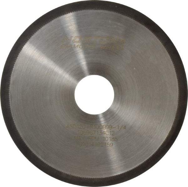 Norton - 6" Diam x 1-1/4" Hole, 120 Grit Surface Grinding Wheel - Type 1A1R, Coarse Grade - Apex Tool & Supply