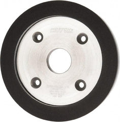 Norton - 6" Diam, 1-1/4" Hole Size, 3/4" Overall Thickness, 150 Grit, Type 6 Tool & Cutter Grinding Wheel - Very Fine Grade, Diamond, P Hardness, Vitrified Bond - Apex Tool & Supply