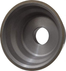 Norton - 3" Diam, 3/4" Hole Size, 1-1/4" Overall Thickness, 150 Grit, Type 11 Tool & Cutter Grinding Wheel - Very Fine Grade, Diamond, Resinoid Bond - Apex Tool & Supply