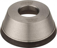 Norton - 3-3/4" Diam, 1-1/4" Hole Size, 1-1/2" Overall Thickness, 120 Grit, Type 11 Tool & Cutter Grinding Wheel - Fine Grade, CBN, Resinoid Bond - Apex Tool & Supply