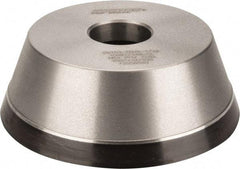 Norton - 5" Diam, 1-1/4" Hole Size, 1-3/4" Overall Thickness, 150 Grit, Type 11 Tool & Cutter Grinding Wheel - Very Fine Grade, CBN, Resinoid Bond - Apex Tool & Supply
