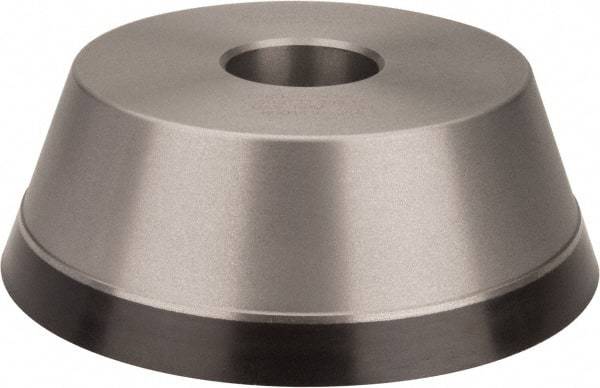 Norton - 5" Diam, 1-1/4" Hole Size, 1-3/4" Overall Thickness, 180 Grit, Type 11 Tool & Cutter Grinding Wheel - Very Fine Grade, Diamond, Resinoid Bond - Apex Tool & Supply