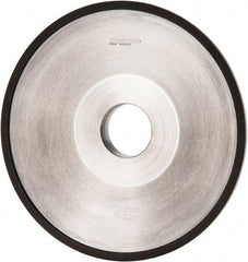 Norton - 6" Diam, 1-1/4" Hole Size, 1" Overall Thickness, 120 Grit, Type 12 Tool & Cutter Grinding Wheel - Fine Grade, CBN, Resinoid Bond - Apex Tool & Supply