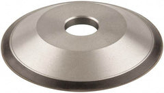 Norton - 6" Diam, 1-1/4" Hole Size, 3/4" Overall Thickness, 150 Grit, Type 12 Tool & Cutter Grinding Wheel - Very Fine Grade, Diamond, Resinoid Bond - Apex Tool & Supply