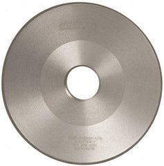 Norton - 6" Diam, 1-1/4" Hole Size, 3/4" Overall Thickness, 150 Grit, Type 15 Tool & Cutter Grinding Wheel - Very Fine Grade, Diamond, Resinoid Bond - Apex Tool & Supply