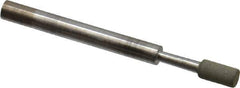 Norton - 1/8" Head Diam x 1/4" Head Thickness Diamond (Abrasive) Grinding Pin - 1/8" Shank Diam x 1-1/2" Shank Length, Very Fine Grade, 220 Grit - Apex Tool & Supply