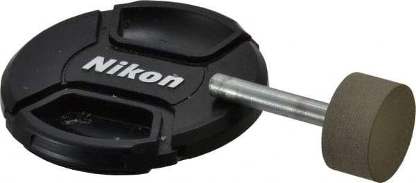 Norton - 1" Head Diam x 1/2" Head Thickness Diamond (Abrasive) Grinding Pin - 1/4" Shank Diam x 1-1/2" Shank Length, Fine Grade, 100 Grit - Apex Tool & Supply