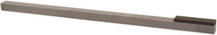 Norton - Very Fine, 1" Length of Cut, Single End Diamond Hone - 220 Grit, 1/4" Wide x 1/4" High x 6" OAL - Apex Tool & Supply