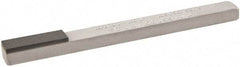Norton - Very Fine, 1" Length of Cut, Single End Diamond Hone - 220 Grit, 3/8" Wide x 1/4" High x 4" OAL - Apex Tool & Supply
