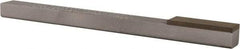 Norton - Coarse, 1" Length of Cut, Single End Diamond Hone - 10/20 Micron, 3/8" Wide x 1/4" High x 4" OAL - Apex Tool & Supply