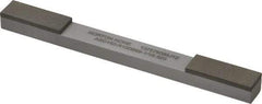 Norton - Very Fine & Extra Fine, 1" Length of Cut, Double End Diamond Hone - 150 & 320 Grit, 3/8" Wide x 1/4" High x 4" OAL - Apex Tool & Supply