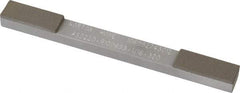 Norton - Very Fine & Extra Fine, 1" Length of Cut, Double End Diamond Hone - 220 & 320 Grit, 3/8" Wide x 1/4" High x 4" OAL - Apex Tool & Supply