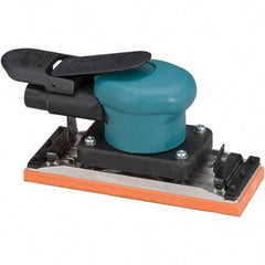 Dynabrade - 13 CFM Air Consumption, Palm Air Orbital Sander - Rectangular Pad, - Apex Tool & Supply