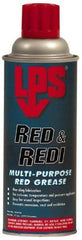 LPS - 11 oz Aerosol General Purpose Grease - Red, 450°F Max Temp, NLGIG 2, - Apex Tool & Supply