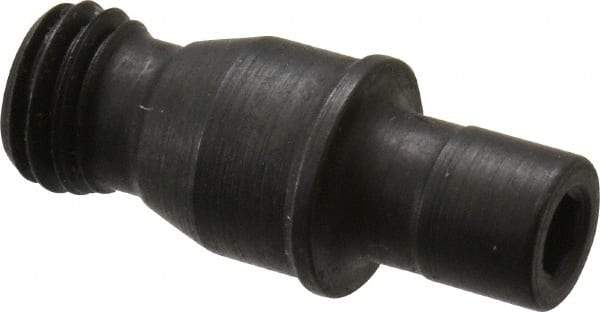 Made in USA - 1/2" Inscribed Circle, 3/32" Hex Socket, 1/4-28 Thread, Negative Lock Pin for Indexable Turning Tools - 0.73" OAL - Apex Tool & Supply