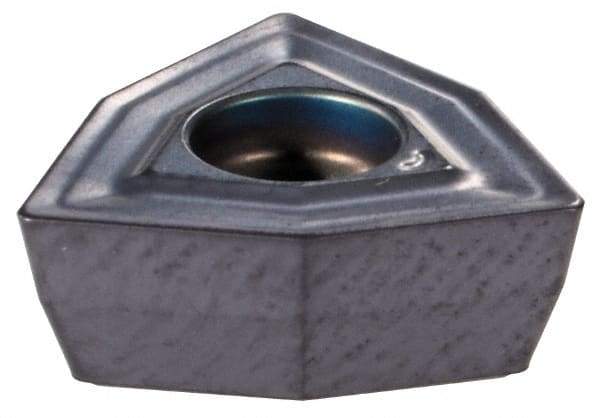 Komet - WOEX05T304 01 Grade BK7935 Carbide Indexable Drill Insert - TiAlN Finish, Trigon, 8mm Inscribed Circle - Apex Tool & Supply