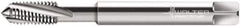 Walter-Prototyp - M4x0.70 Metric Special (MJ) 3 Flute 4H Modified Bottoming Spiral Flute Tap - Powdered Metal, Bright Finish, 63mm OAL, Right Hand Flute, Right Hand Thread, Series 204164 - Apex Tool & Supply