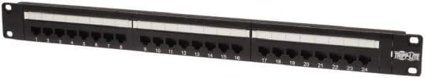 Tripp-Lite - Electrical Enclosure Steel Patch Panel - For Use with Racks - Apex Tool & Supply