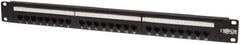 Tripp-Lite - Electrical Enclosure Steel Patch Panel - For Use with Racks - Apex Tool & Supply